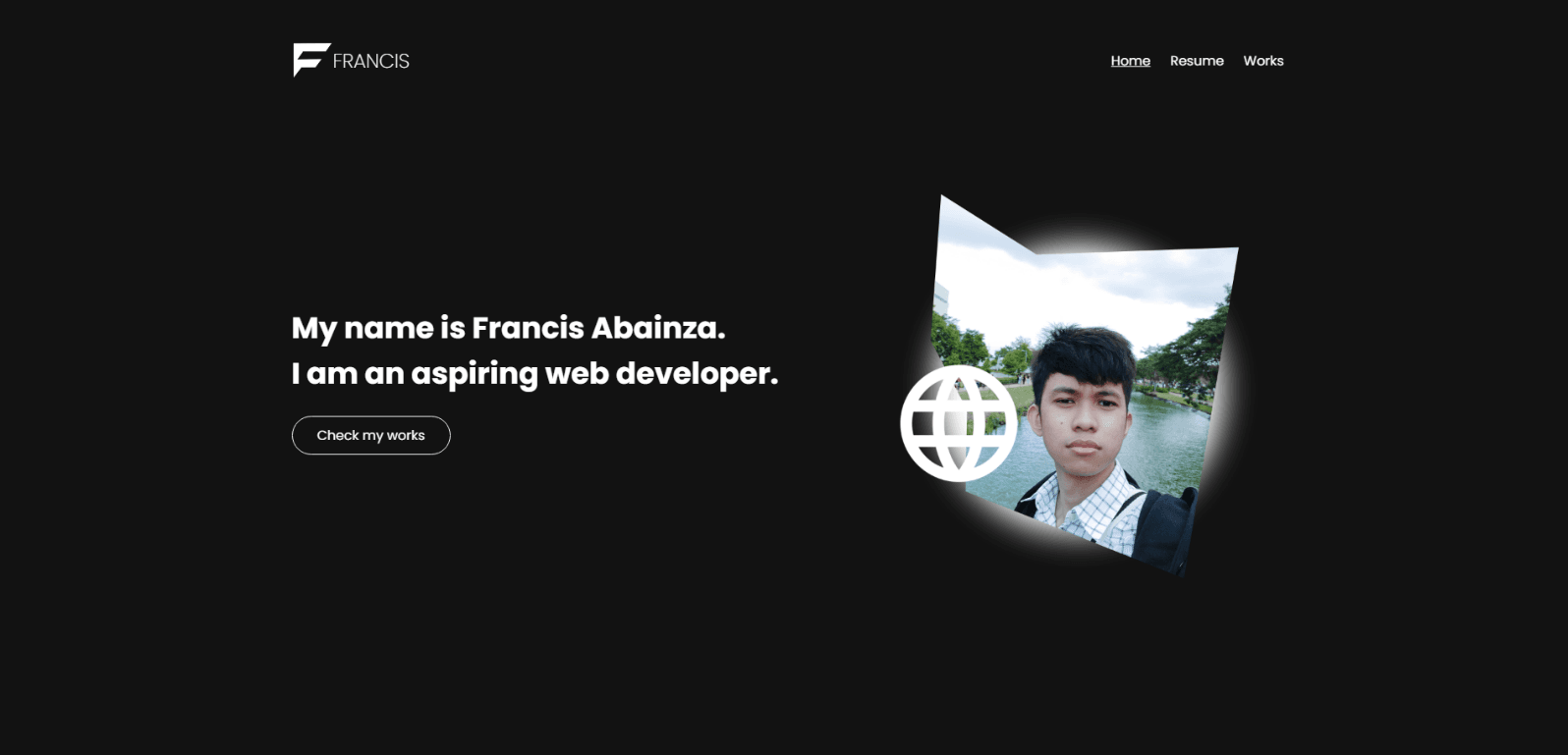 Portfolio website I made in 2024. You may check this if you want to see my works in other fields of interest.
